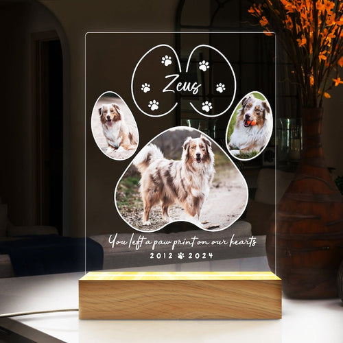 Custom Personalized Pet Photo LED Wooden Base Pet Memorial Frame, Gifts for Pets, Cat Dog Loss Gift il_794xN.5659600614_qr9b.jpg