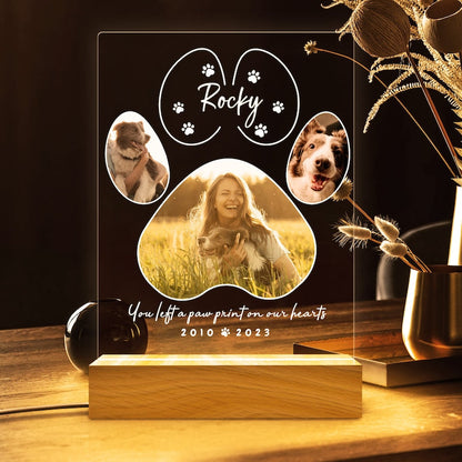 Custom Personalized Pet Photo LED Wooden Base Pet Memorial Frame, Gifts for Pets, Cat Dog Loss Gift il_794xN.5659600786_svua.jpg