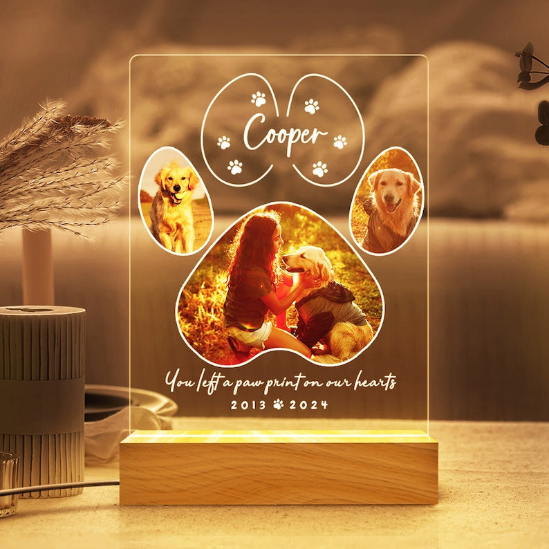 Custom Personalized Pet Photo LED Wooden Base Pet Memorial Frame, Gifts for Pets, Cat Dog Loss Gift il_794xN.5660247274_jhyf.jpg