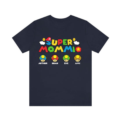 Personalization Super Mommio Shirt, Matching Super Mom Shirt, Super Mommio Shirt, Mom Shirt with Kids Names, Mom Shirt il_794xN.5697480669_25rc.jpg