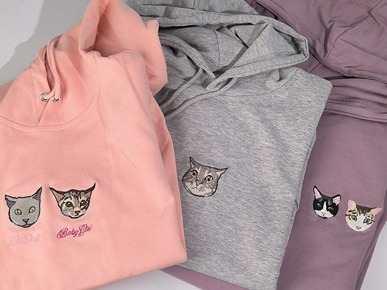 Personalized Embroidered Custom Cat Face with photo Hoodie il_794xN.5701324366_4yd6.jpg?v=1743397314