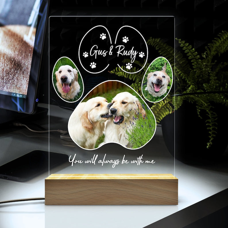 Custom Personalized Pet Photo LED Wooden Base Pet Memorial Frame, Gifts for Pets, Cat Dog Loss Gift il_794xN.5707654285_fdfe.jpg