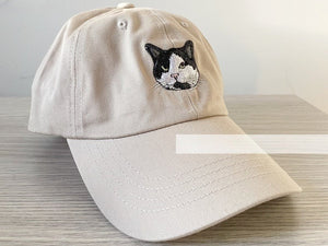 Custom Embroidered Cat Hat, Personalized Baseball Cap Using Your Cat Photo il_794xN.5746902756_btni_1.jpg