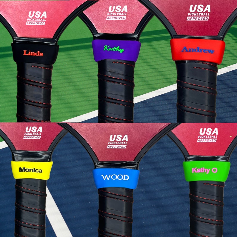 Custom Pickleball Band, Personalize your Paddle, Custom band, custom paddle band, custom tennis, custom grip, Sport accesories il_794xN.5769211173_7o7r.jpg
