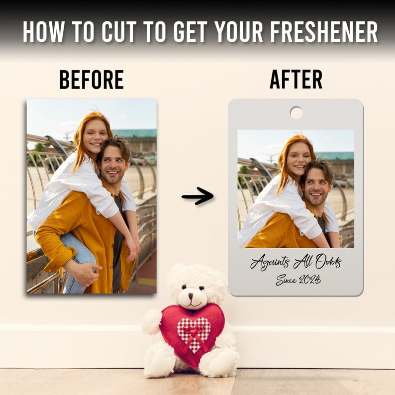 Custom Car Air Freshener Personalize Gift | Air Freshener Custom from Photo | Personalize Car Accessory Gift for him Couple Gift il_794xN.5793593504_ri6s.jpg