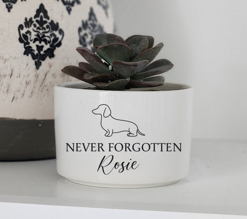 Pet memorial planter, dog memorial, loss of pet gift, personalized gift flower pot, custom dog breed loss of dog, pet memorial gift il_794xN.5810226590_h0vw.jpg