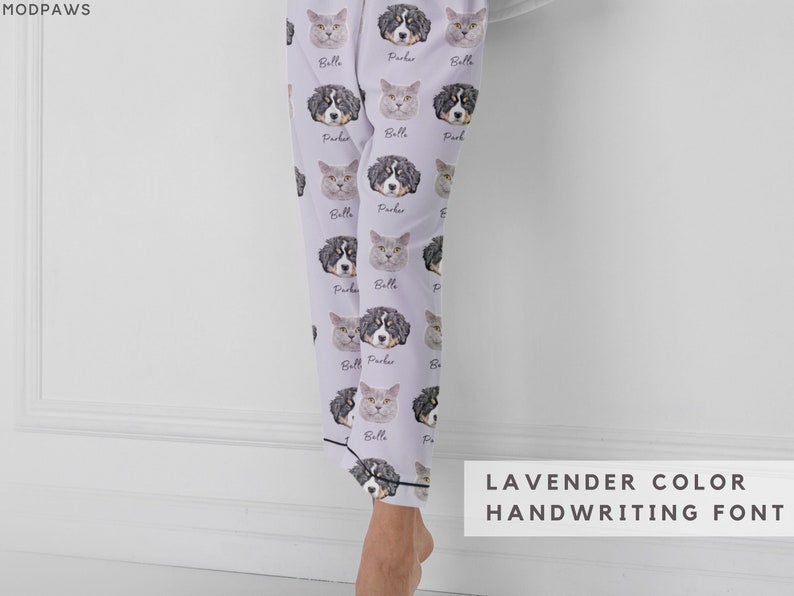 Custom Pet Pajamas Using Pet Photo + Name Personalized Dog Pajamas Custom Cat Pyjamas Dog Pjs Cat Pajamas for Women Puppy Christmas Pajamas il_794xN.5818152576_k99o.jpg