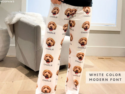 Custom Pet Pajamas Using Pet Photo + Name Personalized Dog Pajamas Custom Cat Pyjamas Dog Pjs Cat Pajamas for Women Puppy Christmas Pajamas il_794xN.5818152580_jx6b.jpg