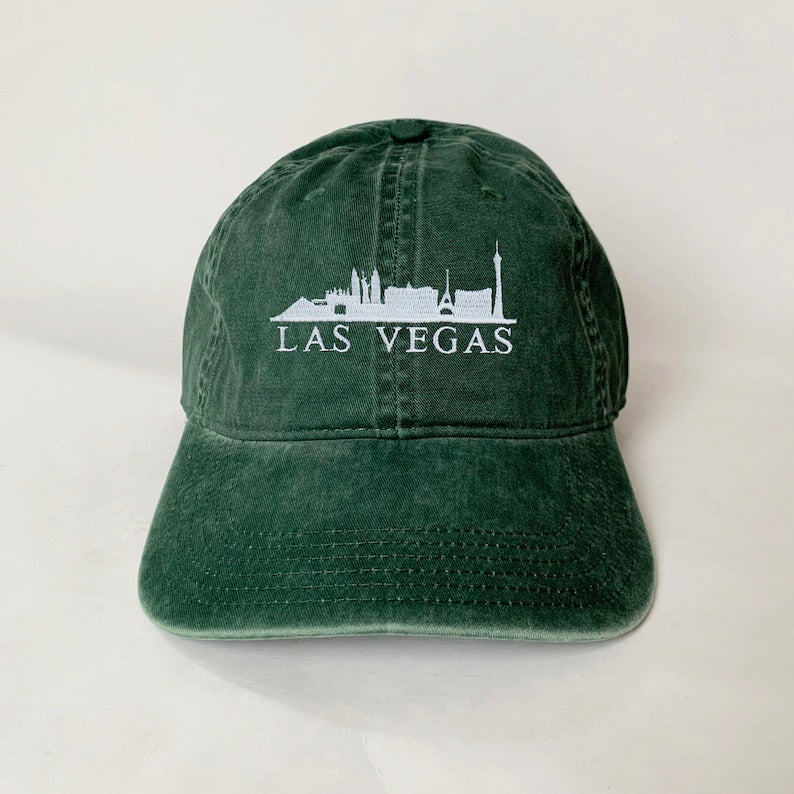 City Skyline Embroidered Cap hat baseball hat Chicago cap LA embroidered ball cap NY Houston Miami Dallas Boston Denver Atlanta Seattle
