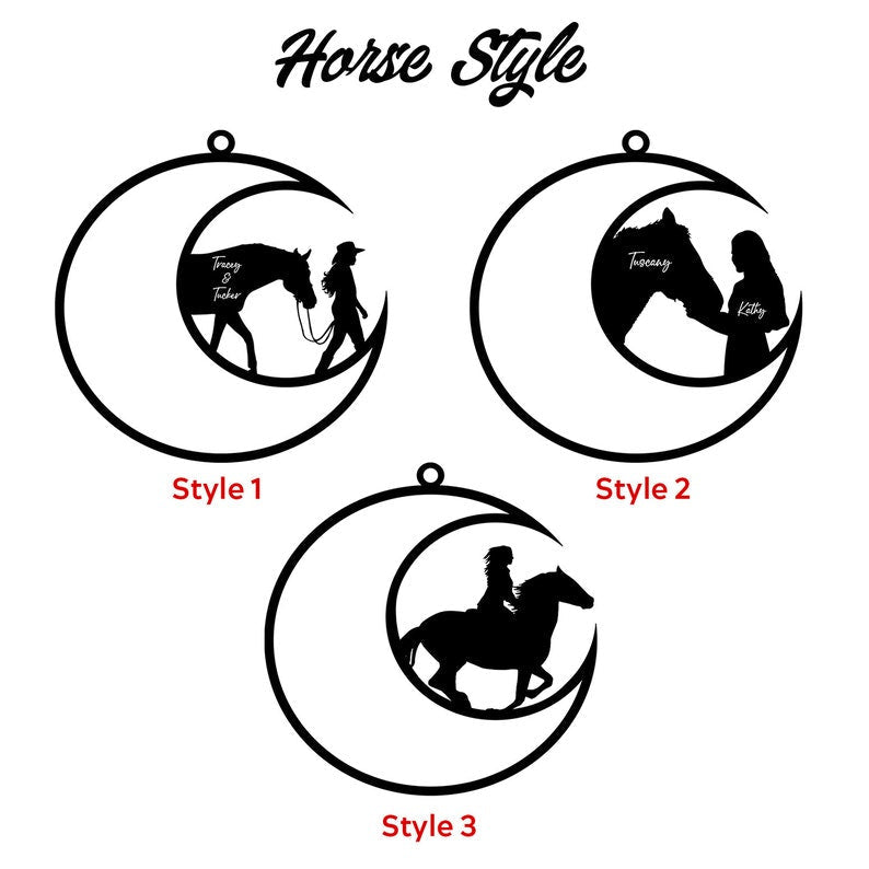 Horse Acrylic Suncatcher, Horse Memorial Suncatcher Ornament, Personalized Horse Loss Gift, Custom Horse Name Sign, Horse Memorial Gift il_794xN.5832366400_apnx.jpg