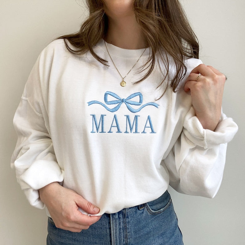 Cute and Trendy Mama Bow Embroidered Gemma Crewneck Sweatshirt | Personalized Crewneck Pullover | MAMA Sweatshirt | Mother's Day Gift Idea il_794xN.5841672708_ahn1.jpg