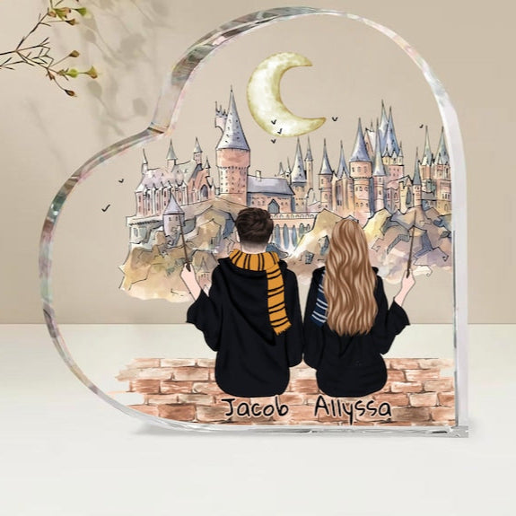Personalized Wizard Plaque, Custom Wedding Gift For New Couple, Valentines Day Gift For Him, Her, Anniversary Gift, Harry Fans Gift Birthday il_794xN.5843939799_j74t.jpg