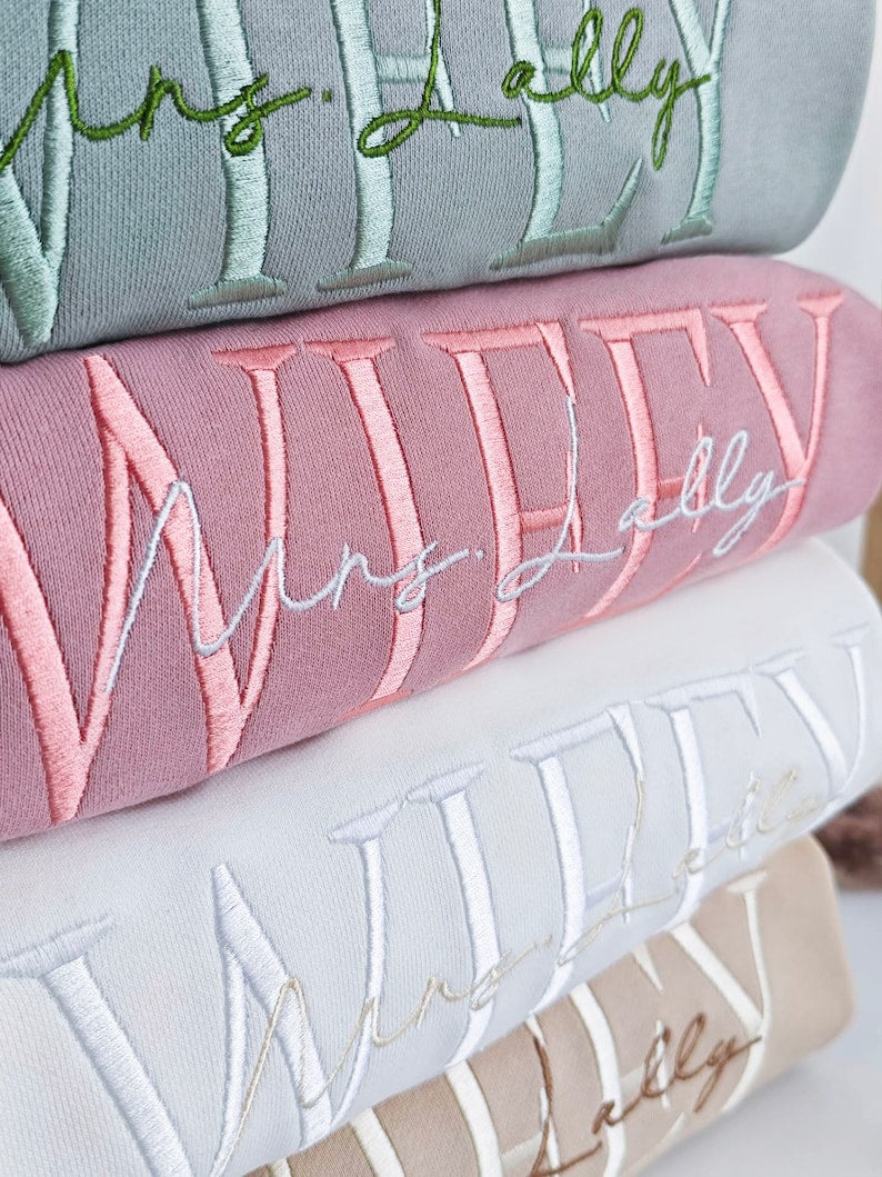 Personalized Embroidered Wife Sweatshirt ,Custom last name Bridal Sweatshirt,Engagement Sweatshirt,Anniversary gift,Valentine's Day gift il_794xN.5848306970_ljp6.jpg