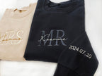 Custom Mrs. Embroidered Sweatshirt, Gift for future Mrs & Mr engagement gift, bride to be, date on sleeve, Valentine's Day gift il_794xN.5856239332_393m.jpg?v=1743397635