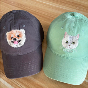 Custom Embroidered Cat Hat, Personalized Baseball Cap Using Your Cat Photo il_794xN.5865040155_pjgp.jpg