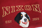 Custom Dog/Cat Face Embroidered Shirt from Your Photo,Personalized Embroidered Sweatshirt with Dog Name, Gifts for Dog Lover, Cat Lovers il_794xN.5868769486_6eir.jpg