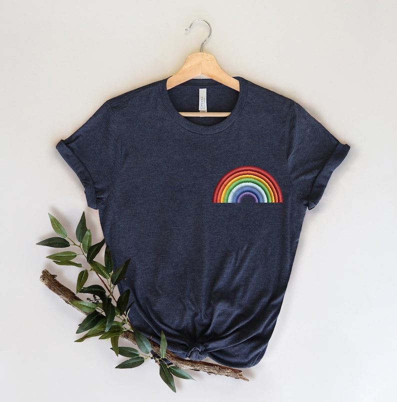 Rainbow Pride Embroidery Design Shirt , Pride Shirt, LGBTQ+ Shirt, Embroidery Pride Celebration Shirt, Embroidery Style Pride T, Colorful T il_794xN.5874280835_fff7.jpg