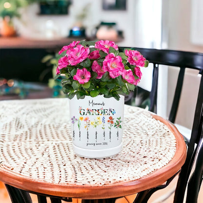 Personalized Birth Month Ceramic Flower Pot, Unique Mother's Day Gift for Her, Gift for Grandma, Mom, Wife, Indoor/Outdoor Potter Plant Pot il_794xN.5880798662_th52.jpg