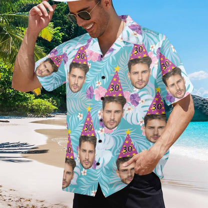 Birthday Hat Custom Hawaiian Shirt for Dad, Hawaii Shirt For Men Funny Dad and Mom il_794xN.5891037527_el50.jpg