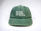 Pro-Choice, Pro-Science, Pro-Wrestling Embroidered Cap || Vivian Flytrap || Washed Vintage Style Baseball 6 Panel Dad Cap