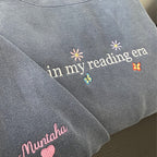 Embroidered In My Reading Era Crewneck Sweatshirt, Unisex Comfort Colors Sweatshirt, In My Reading Era Embroidery il_794xN.5929839487_2f3y.jpg?v=1743397322