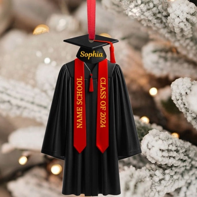 Personalized Graduation Ornament,2025 College Graduation,School Graduation Ornament Gift,Class Of 2025,High School Graduation Gift,Grad Gift il_794xN.5944967061_ogdb.jpg