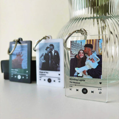 Personalized Song Keychain, Custom Photo Keychain, Music Keychain, Unique Gifts for Her, Album Keychain, Gift for Couple, Song Keyring il_794xN.5952626572_dhf4.jpg