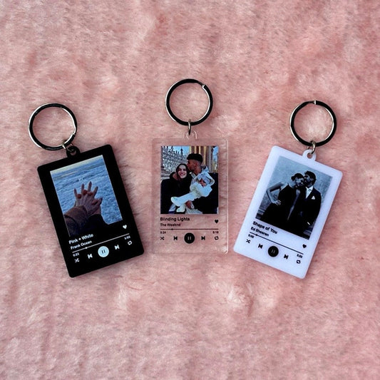 Personalized Song Keychain, Custom Photo Keychain, Music Keychain, Unique Gifts for Her, Album Keychain, Gift for Couple, Song Keyring il_794xN.5957854062_8vnt.jpg