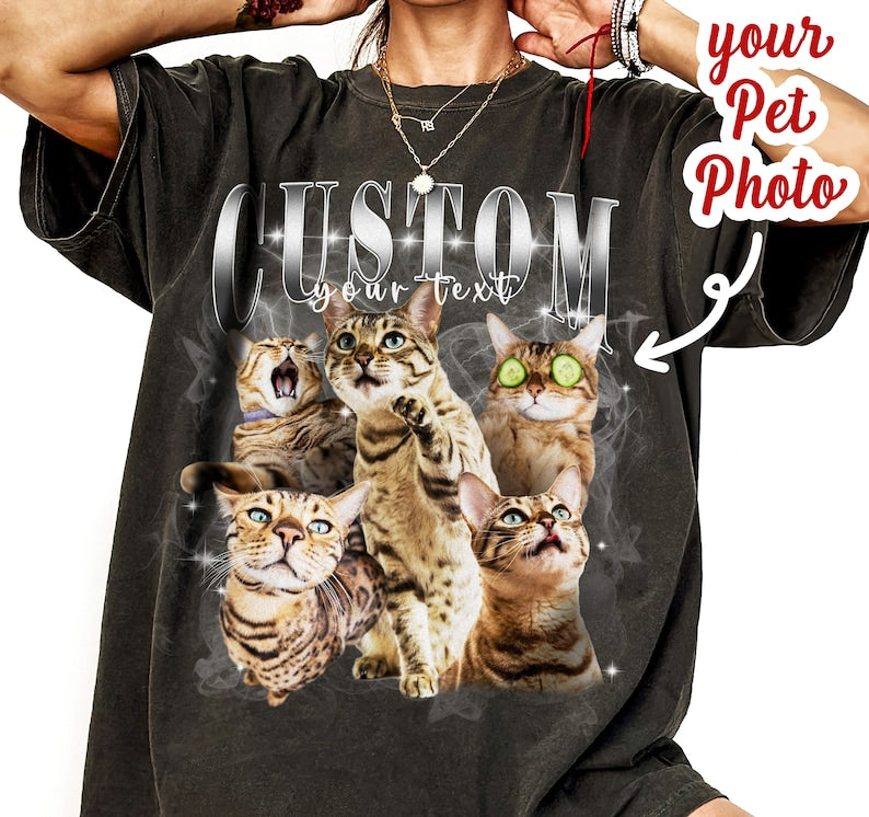 Custom Cat Bootleg Shirt, Custom Cat Shirt, Personalized Cat Bootleg Shirt, Custom Cat's Version, Cat Shirt il_794xN.5959175877_nakg.jpg