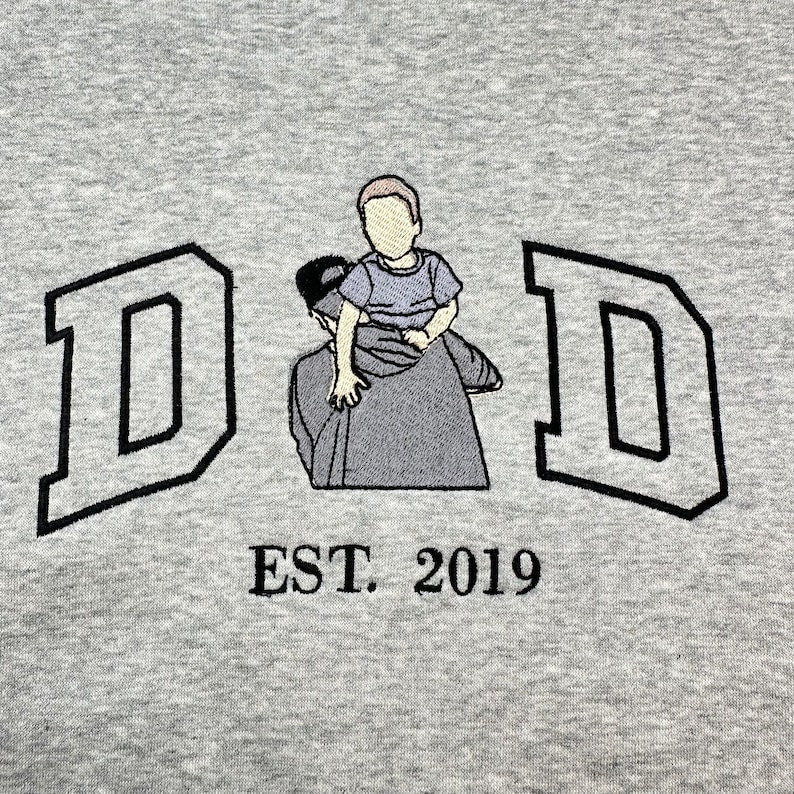 Custom Dad shirt, Embroidered dad shirt, Embroidery Photo, custom embroidered shirt, custom photo shirt,custom picture il_794xN.5973985896_l8il.jpg
