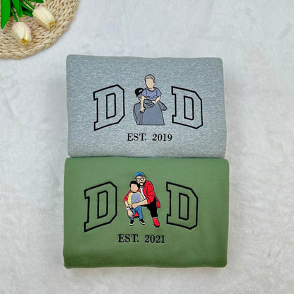 Custom Dad shirt, Embroidered dad shirt, Embroidery Photo, custom embroidered shirt, custom photo shirt,custom picture il_794xN.5974074034_dbsz.jpg