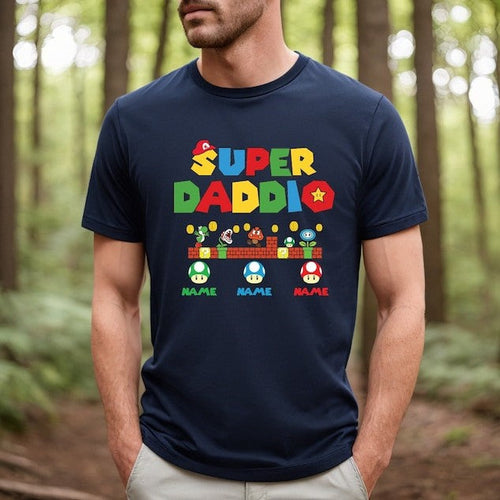 Custom Super Daddio Shirt, Personalized Kids Name Dad Shirt, Daddy Shirt, Father's Day Shirt, Gift for Dad, Super Dad Shirt ,Gamer Daddy Tee il_794xN.5976757288_gbzh_91198c78-43a5-445e-b599-3abe735a4fc4.jpg