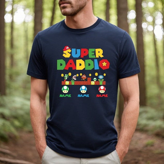 Custom Super Daddio Shirt, Personalized Kids Name Dad Shirt, Daddy Shirt, Father's Day Shirt, Gift for Dad, Super Dad Shirt ,Gamer Daddy Tee il_794xN.5976757288_gbzh_91198c78-43a5-445e-b599-3abe735a4fc4.jpg