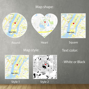 Where We First Met map, anniversary gift for him, Map Our First Date plaque, Wife anniversary, first date Girlfriend gift,where it all began il_794xN.5977446853_kj1w.jpg
