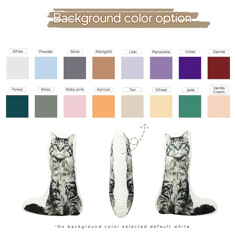 Cat Picture Pillow Custom Pet Pillow Dog Pillows Gift Custom 3D Pet Pillow from Photo | Personalized Dog/Cat Shaped Throw Pillow il_794xN.5986274990_p5gz_d022fdce-7e0a-4710-a321-3934c603df28.jpg