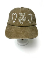 Kids Drawing Baseball Cap Gift for Mothers or Fathers Day Grandma Grandpa Gift Your Kids Artwork on Cotton Dad Hat Custom Embroidered Hat