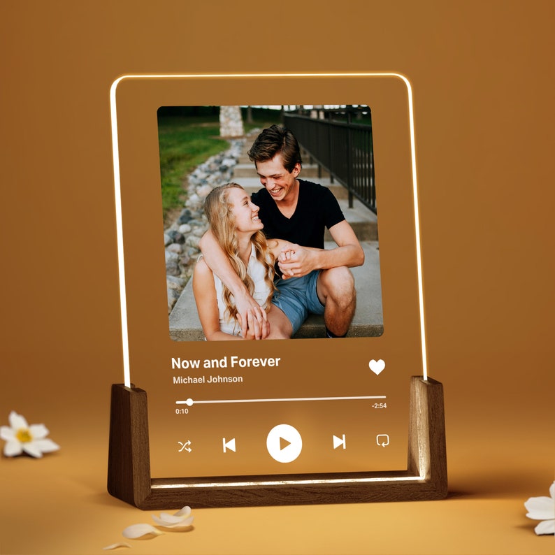 Personalized Song Plaque with Photo - Custom Couple's Music Displayer Artwork - Night Light Romantic Gift for Couples And Families il_794xN.5999758007_8ev0.jpg
