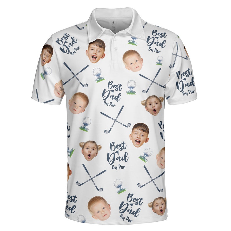 Best Dad By Par Personalized Polo Shirt with Face, Customized Polo for Golfer, Great Gift for Dad, Father, Golf Gift for Men, Golf Shirt il_794xN.6012189879_q6mo.jpg