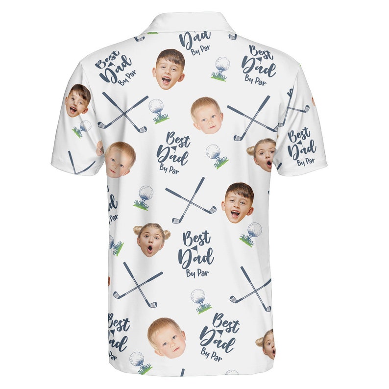 Best Dad By Par Personalized Polo Shirt with Face, Customized Polo for Golfer, Great Gift for Dad, Father, Golf Gift for Men, Golf Shirt il_794xN.6012189897_h64t.jpg