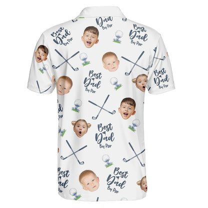 Best Dad By Par Personalized Polo Shirt with Face, Customized Polo for Golfer, Great Gift for Dad, Father, Golf Gift for Men, Golf Shirt il_794xN.6012189897_h64t.jpg