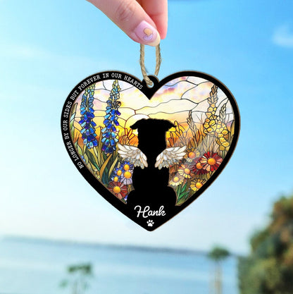 Personalized Pet Memorial Gift, Custom Dog Memorial Suncatcher, Dog Loss Gift, Loss of Pet Sympathy Gift, Dog Remembrance Gift il_794xN.6023206708_audf.jpg