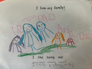 Kids Drawing Baseball Cap Gift for Mothers or Fathers Day Grandma Grandpa Gift Your Kids Artwork on Cotton Dad Hat Custom Embroidered Hat