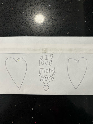 Kids Drawing Baseball Cap Gift for Mothers or Fathers Day Grandma Grandpa Gift Your Kids Artwork on Cotton Dad Hat Custom Embroidered Hat