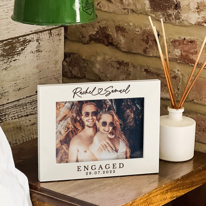 Personalised Engagement Gift | Gift For Newly Engaged Couple | Engraved Photo Frame, Engaged Couple Gift, Couple Christmas Gifts il_794xN.6033055408_jmco.jpg