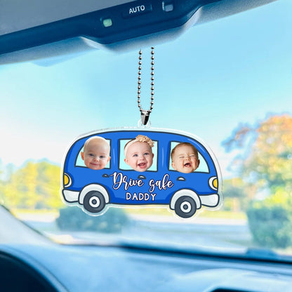 Fathers Day Gifts, Hanging Car Baby Photo Face Custom Car Ornament, Car Accessories, Personalized Drive Safe Daddy Gift For Dad, Papa Gifts il_794xN.6042069269_1b8c.jpg