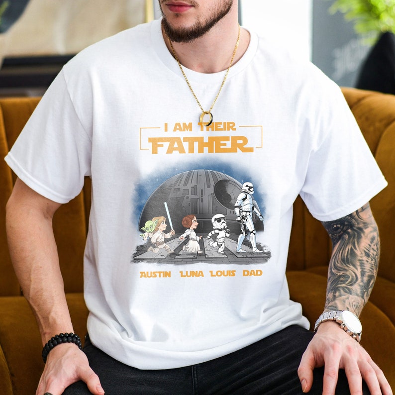 Personalized I Am Their Father Shirt, Custom I Am Their Father T-Shirt, Fathers Day Shirt, Custom Dad And Kids Name Shirt, Gift for Dad il_794xN.6058192461_nctk.jpg