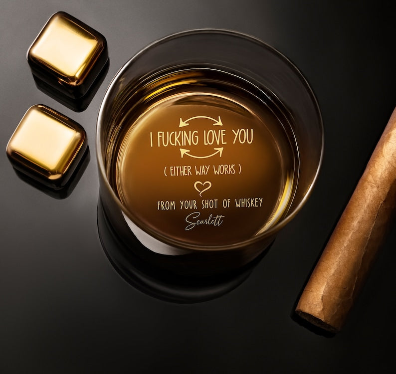 I F-king Love You, Personalized Custom Whiskey Glass Gift For Husband, Fathers Day, Anniversary Gift for Wife, Men, Boyfriend, Girlfriend il_794xN.6071741889_mjdx.jpg