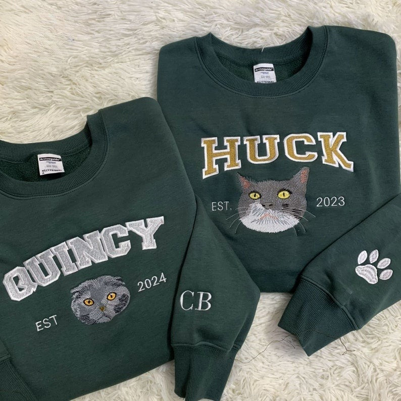 Custom Cat Hoodie Embroidered Cat Name, Personalized Pet Face Sweatshirt from Your Photo, Varsity Sweatshirt, Gifts for Cat Lovers il_794xN.6078177067_nwbb_2.jpg