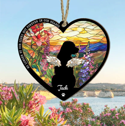 Personalized Pet Memorial Gift, Custom Dog Memorial Suncatcher, Dog Loss Gift, Loss of Pet Sympathy Gift, Dog Remembrance Gift il_794xN.6099876333_nv43.jpg