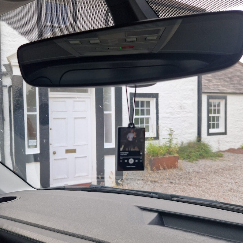 Personalised Music Photo Ornament Hanging Car Polaroid Image Driving Test Pass Gift Idea First Car Charm Mirror Hanging Gift il_794xN.6112216028_gg3m.jpg